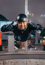 Flying Man in Ifly